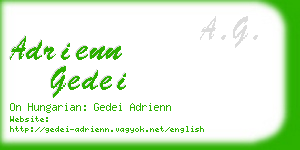 adrienn gedei business card